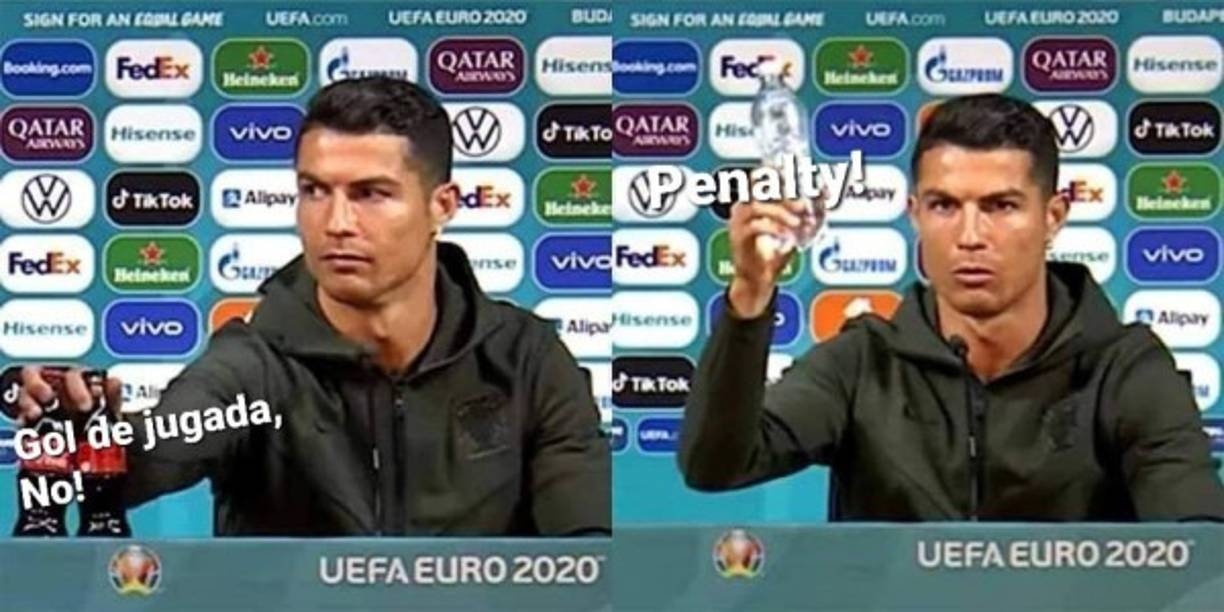 Los memes para CR7 no podían faltar tras la eliminación en la Eurocopa.