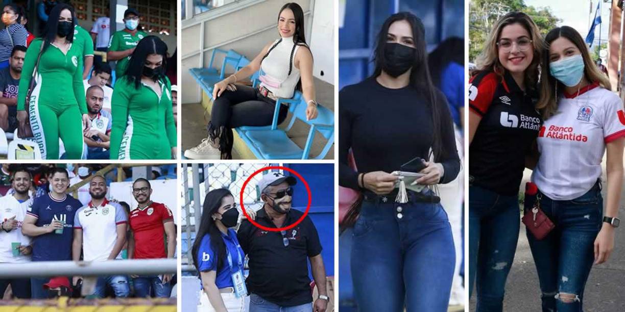 Las imágenes del gran ambiente que se ha vivido en el clásico Marathón-Olimpia y las bellas chicas que deslumbraron en esta segunda jornada del Torneo Clausura 2022.