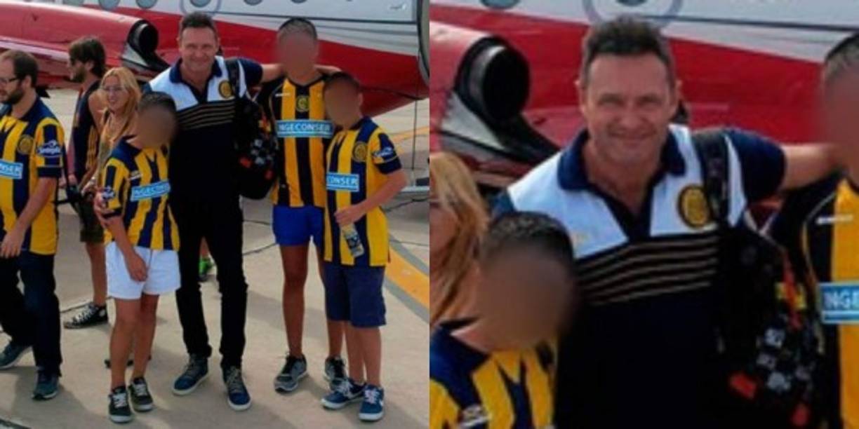 - Ariel Erlij (48 años, fallecido):<br/><br/>Fue uno de los promotores del viaje. A él se le ocurrió que se fotografiaran en el aeropuerto con una camiseta blanca con la leyenda 'Libre'. Lo hicieron abrazados. Contribuyó con dinero para facilitar la ida de sus compañeros. Era un empresario con importantes negocios para producir y vender artículos de la industria siderúrgica. Vivía en Funes, localidad cercana a Rosario.