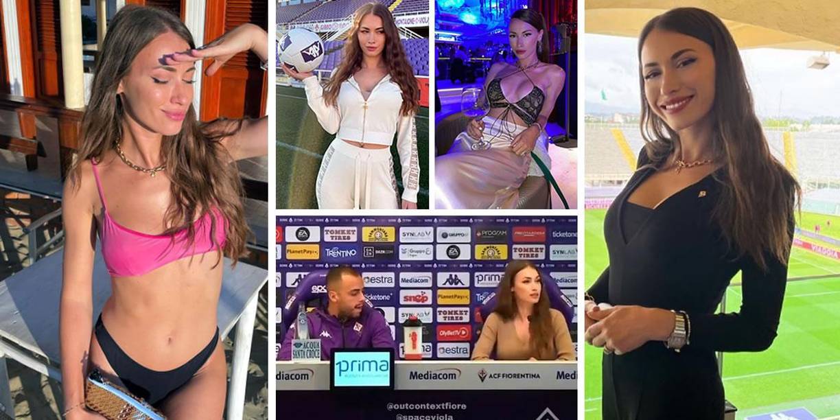 Ella es Rossella Petrillo, la jefa de prensa de la Fiorentina, y quien impresionó al nuevo fichaje del club viola, el brasileño Arthur Cabral y quien realizó un feo gesto en plena conferencia.