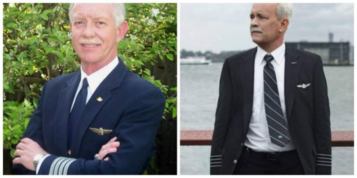 Tom Hanks personifica a Chesley Burnett “Sully” Sullenberger, quien salvó la vida de todos sus pasajeros con una magistral maniobra.