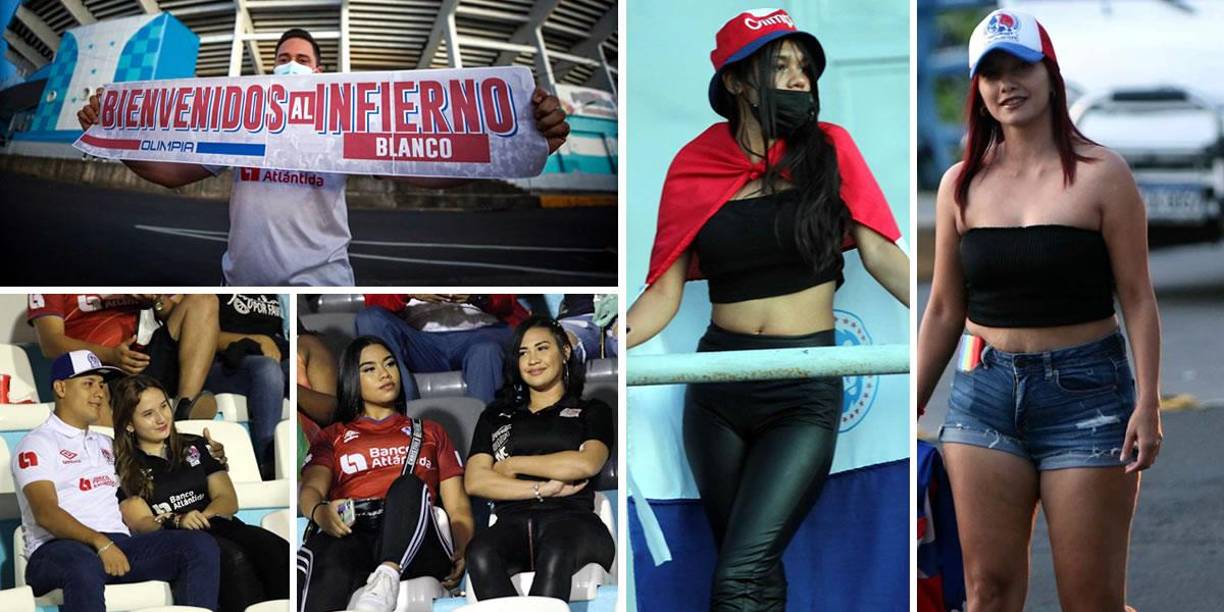 Las imágenes del ambiente previo que se ha vivido en el estadio Nacional Chelato Uclés para el partido del Olimpia contra el Municipal de Guatemala en la vuelta de octavos de final de la Liga Concacaf.