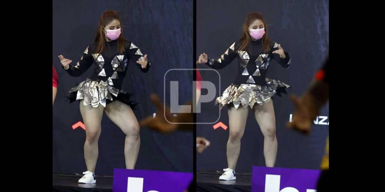 Con un show de baile presentó el equipo aurinegro su nueva equipación.