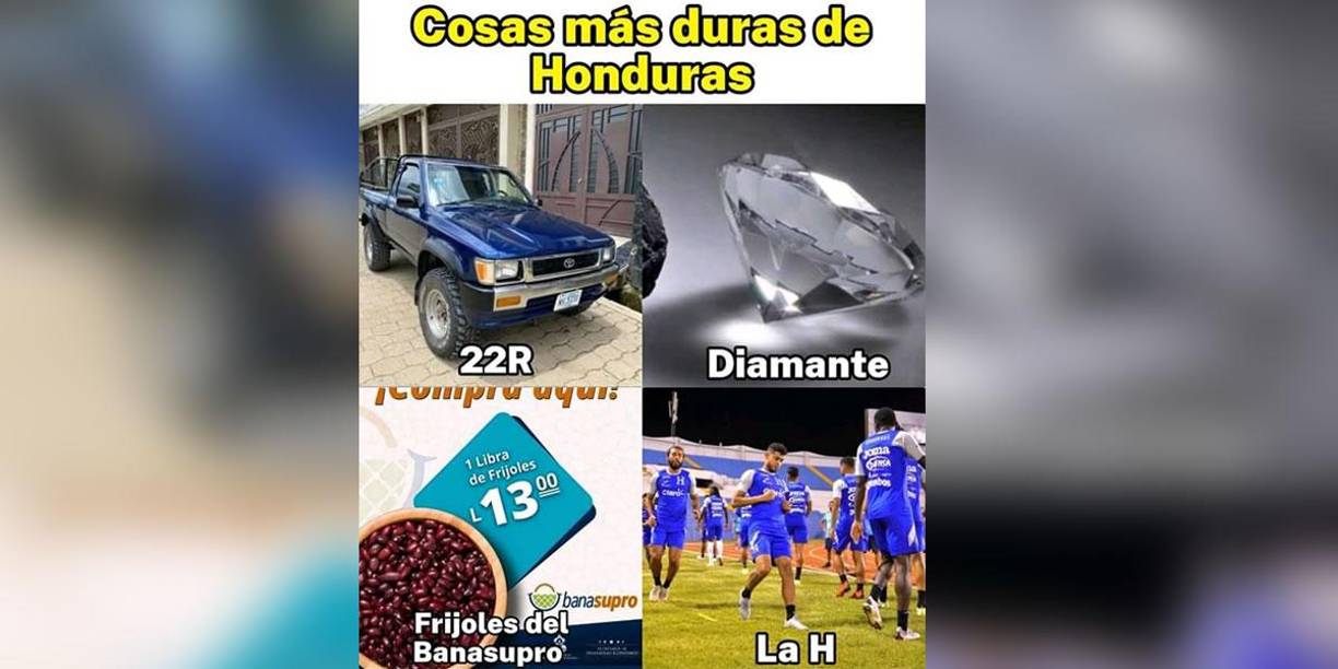 Los memes se burlan de Honduras y Fabián Coito tras perder ante Jamaica