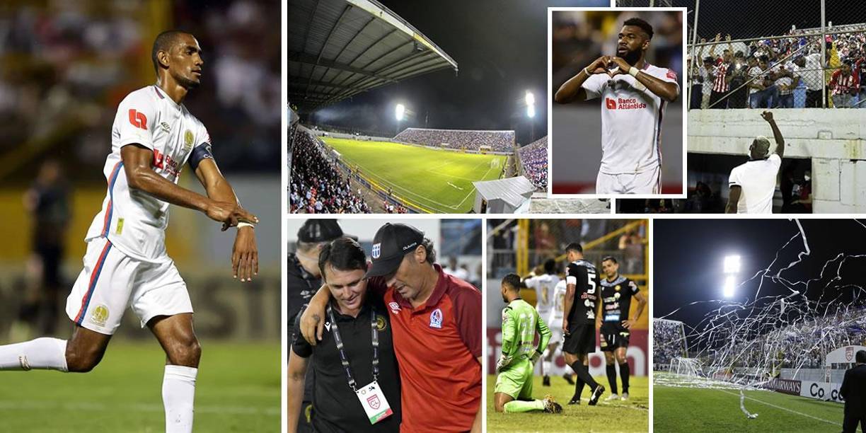 Las imágenes de la clasificación del Olimpia a las semifinales de la Liga Concacaf 2022 tras ganar al Diriangén de Nicaragua y el festejo de los olimpistas en un marco impresionante en el estadio Morazán.