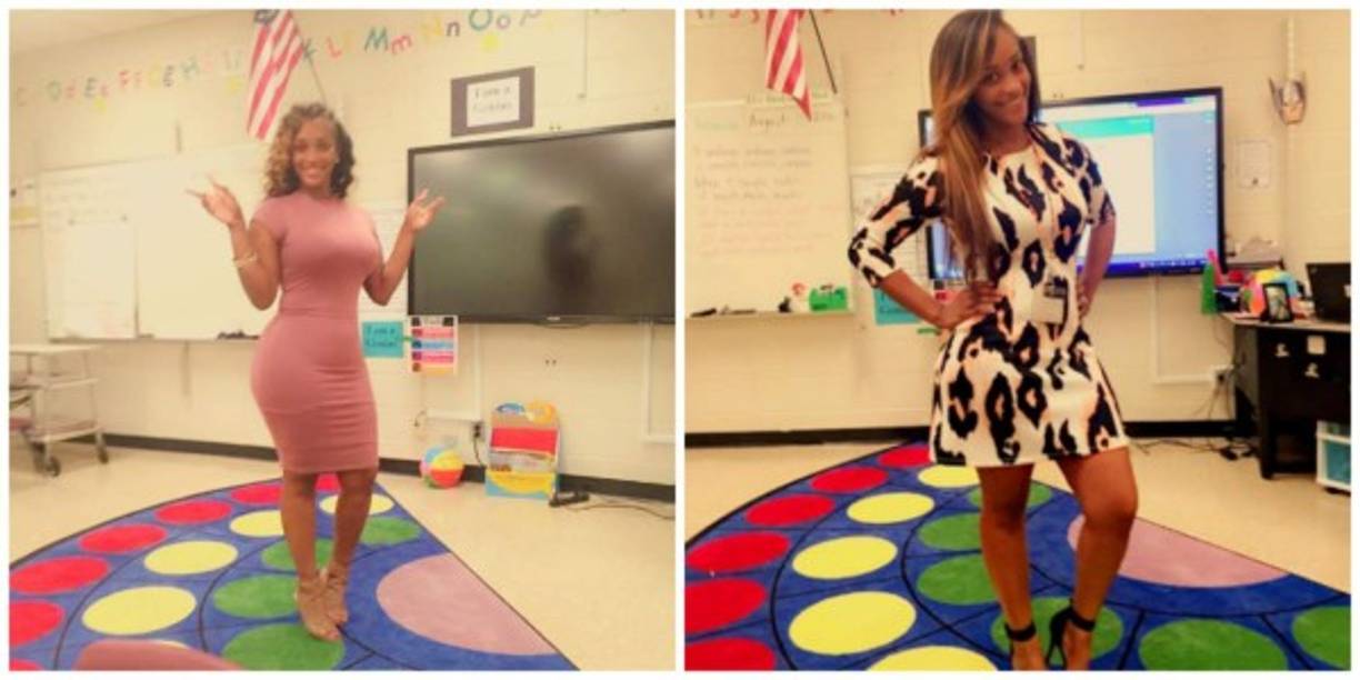 La maestra tuvo que retirar las imágenes donde aparecía en su salón de clases de su cuenta de Instagram.