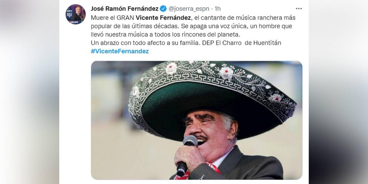 A pesar de su muerte, la larga trayectoria de Vicente Fernández no llega a su fin, pues a finales de 2020 anunció que tenía mucho material preparado en su famoso rancho Los tres potrillos. 