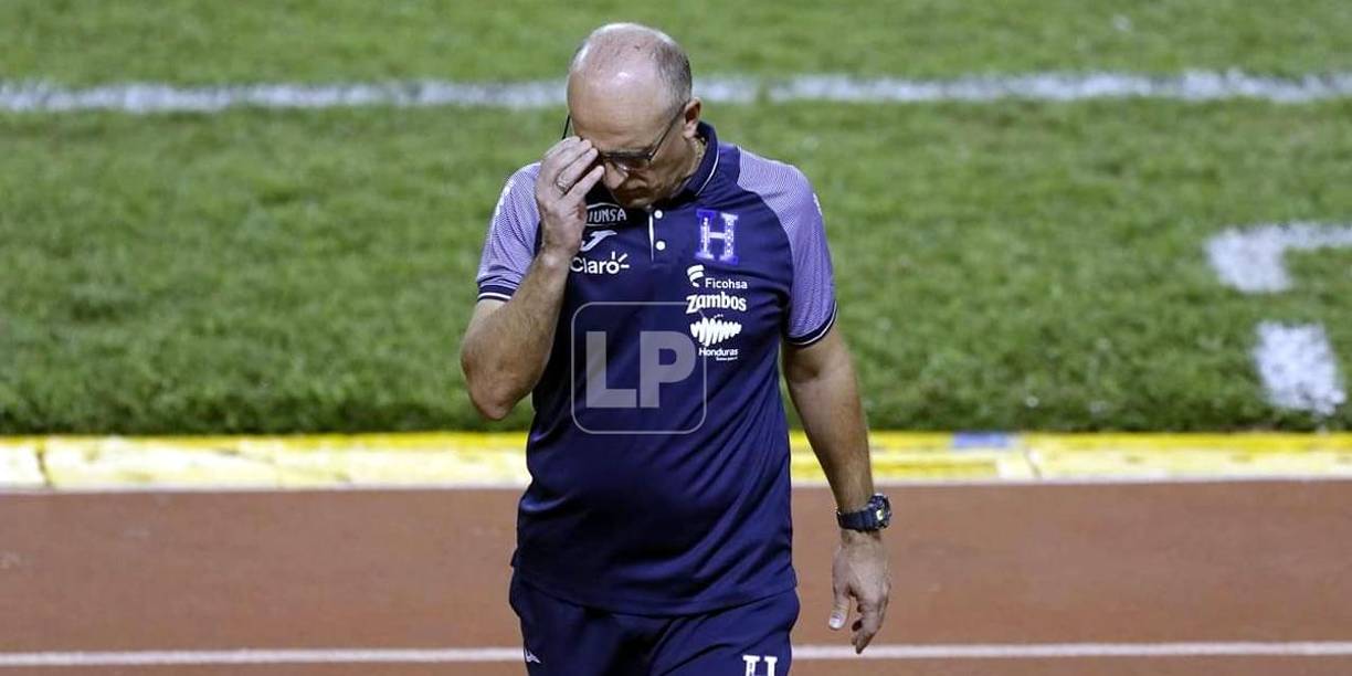 Fabián Coito dirigió su último partido a cargo de la Selección de Honduras.