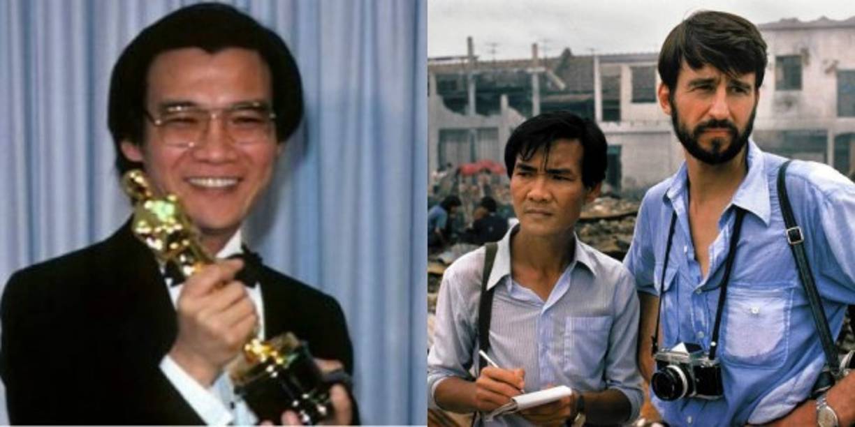 Haing S. Ngor<br/>Película: The Killing Fields<br/>Ganador del Óscar a Mejor Actor de Reparto 1985<br/>Estudios: era cirujano, ginecólogo y sobreviviente del holocausto camboyano.<br/>Carrera: 11 películas y 7 series<br/><br/>Ngor fue asesinado de un disparo frente a su apartamento en Los Ángeles el 25 de febrero de 1996. Tenía 55 años.<br/><br/>Según las autoridades Ngor se resistió a entregar una preciada posesión, un medallón con la única foto de su difunta esposa.<br/>