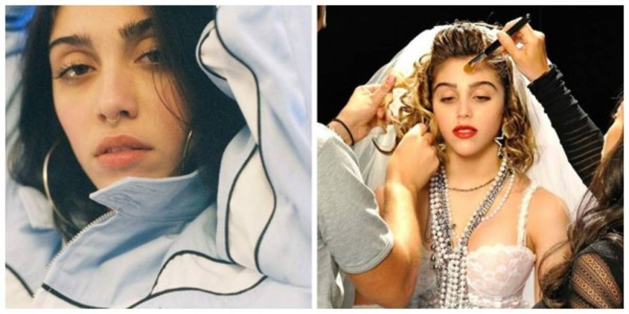 Lourdes León, es la hija de Madonna. Muy guapa también.