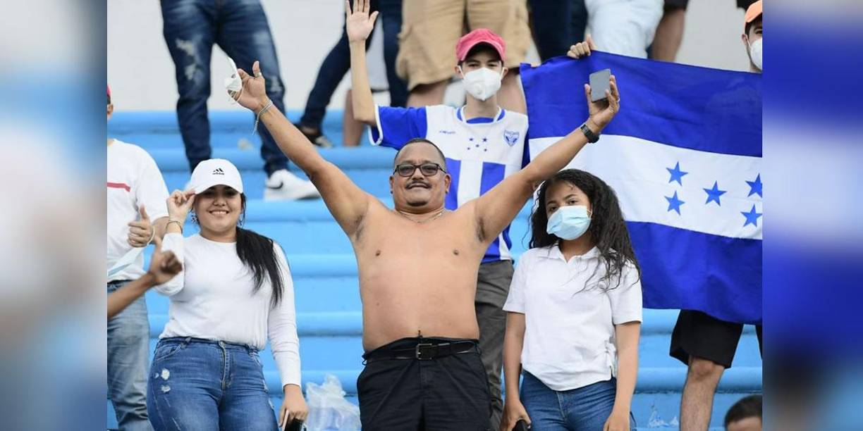 Las imágenes del ambientazo en el estadio Olímpico en el Honduras-Costa Rica
