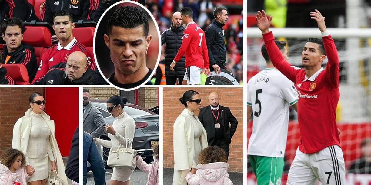 Cristiano Ronaldo, atacante del Manchester United, protagonizó un nuevo episodio de molestia en el banquillo luego que salió de cambio en el duelo de la Premier League ante el Newcastle. El enfado de CR7 era evidente con el entrenador Erik ten Hag.