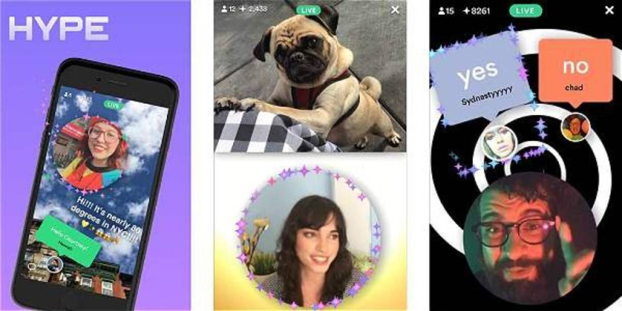 Hype es la nueva App para transmitir videos en vivo. Fue desarrollada por los creadores de la famosa aplicación Vine.