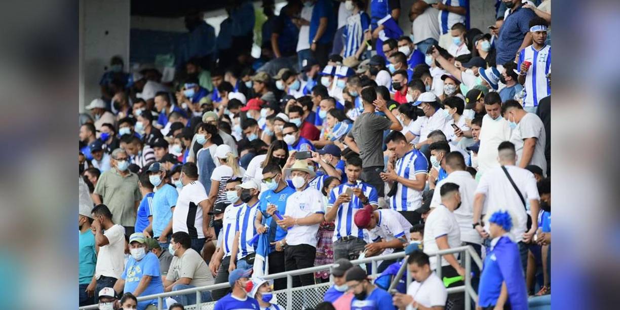 Las imágenes del ambientazo en el estadio Olímpico en el Honduras-Costa Rica