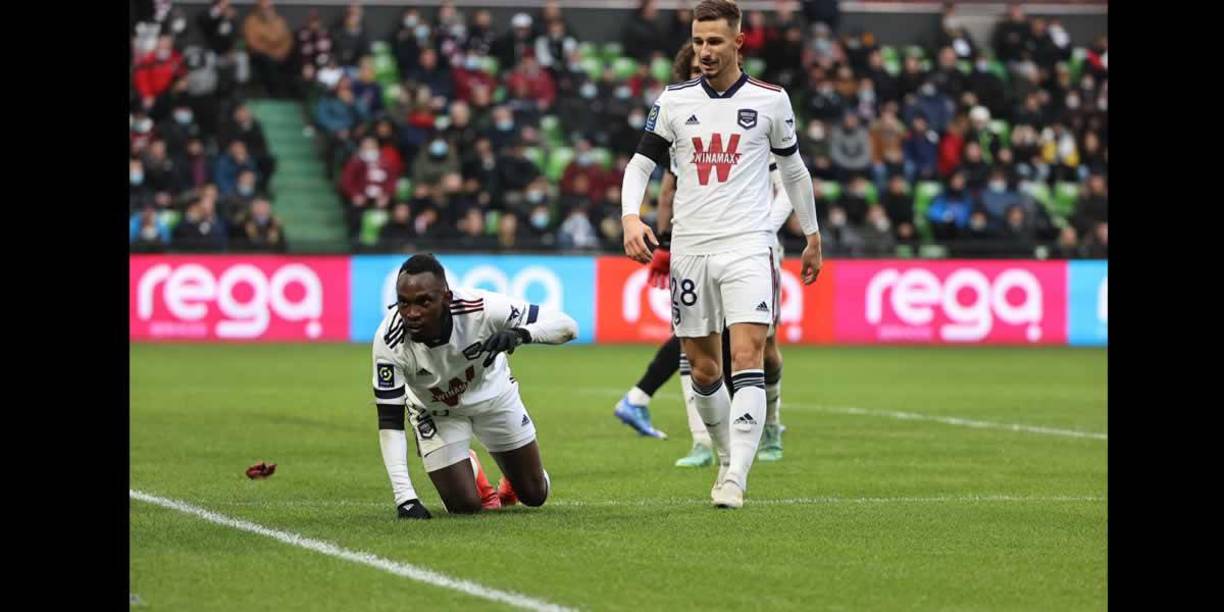 Alberth Elis celebró su gol como la ‘Panterita‘. Un festejo que ya están conociendo en Francia.