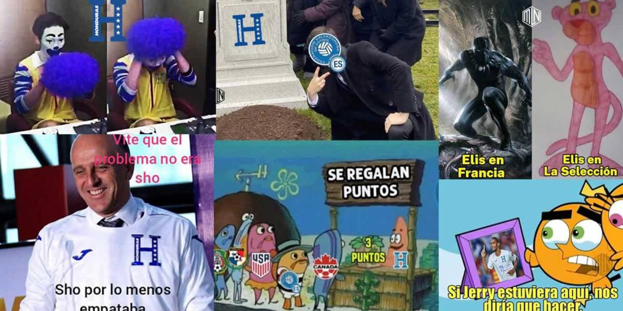 Los mejores memes que dejó una nueva derrota de la Selección de Honduras (0-2) contra El Salvador en la eliminatoria de la Concacaf camino al Mundial de Qatar 2022.