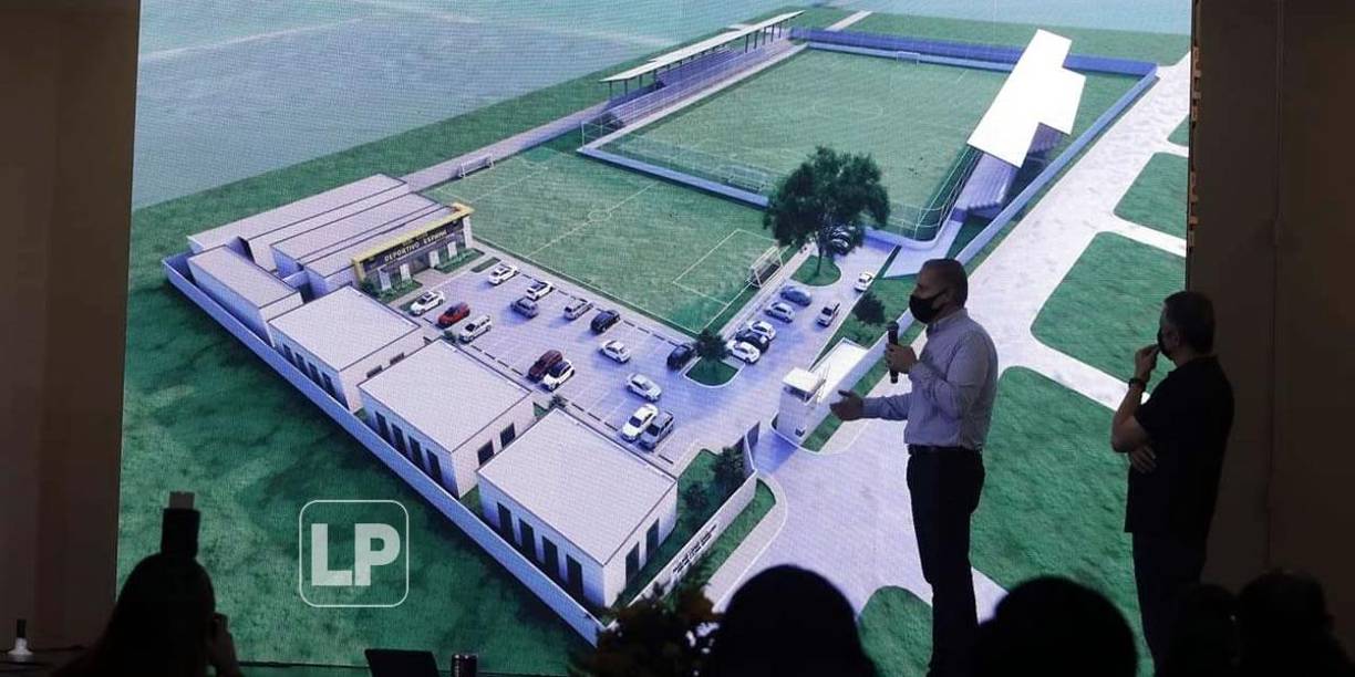 Así quedaría el complejo deportivo del Real España.