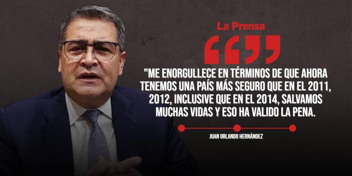 También tuvo palabras sobre su gestión, entre 2014 y 2022 como presidente. 