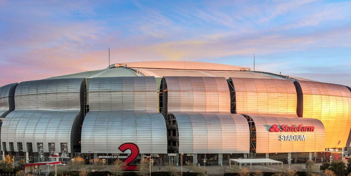El State Farm Stadium es otro de los estadios en donde jugaría la selección de Honduras en la Copa América 2024. 