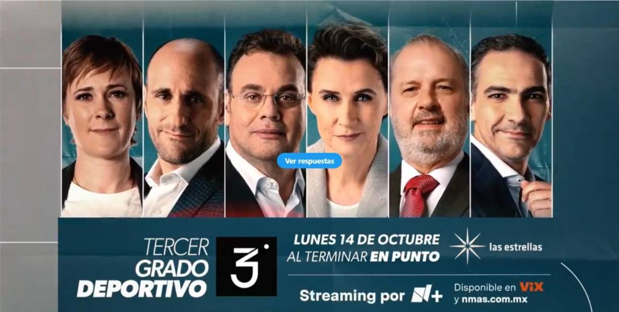Roberto Gómez Junco se incorporará este lunes 14 de octubre, en donde se unirá a un panel de destacados periodistas deportivos como Alex de la Rosa, Alberto Lati, Marion Reimers y Denise Maerker.