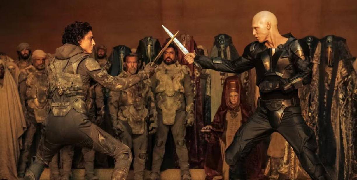 La segunda parte de ‘Dune’, que opta a 5 Premios Oscars, aterrizó tres años después que la primera en los cines. En concreto, la película protagonizada por Timothée Chalamet y Zendaya llegó a las salas en marzo de 2024. En la actualidad, puede verse en Max y Movistar Plus+.