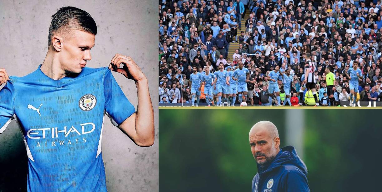 Prensa inglesa ha revelado la lista de jugadores que tendrán que dejar las filas del Manchester City tras confirmarse el fichaje del goleador noruego Erling Haaland.