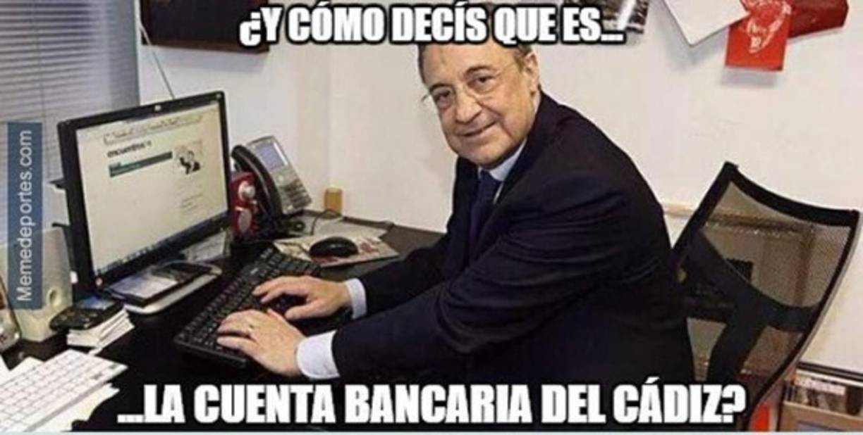 Florentino Pérez tiene una duda.