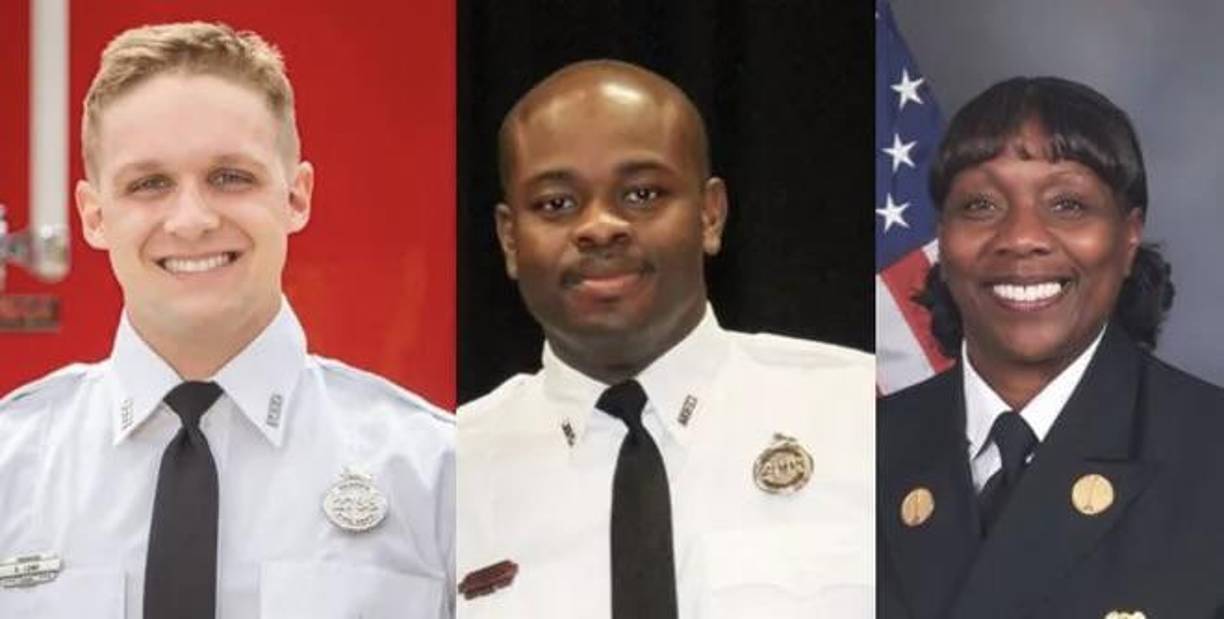 La jefa de bomberos Gina Sweat dijo en un comunicado en el sitio web de la ciudad que una investigación interna encontró que Robert Long, JaMichael Sandridge y la teniente Michelle Whitaker “no realizaron una evaluación adecuada del paciente del Sr. Nichols”.