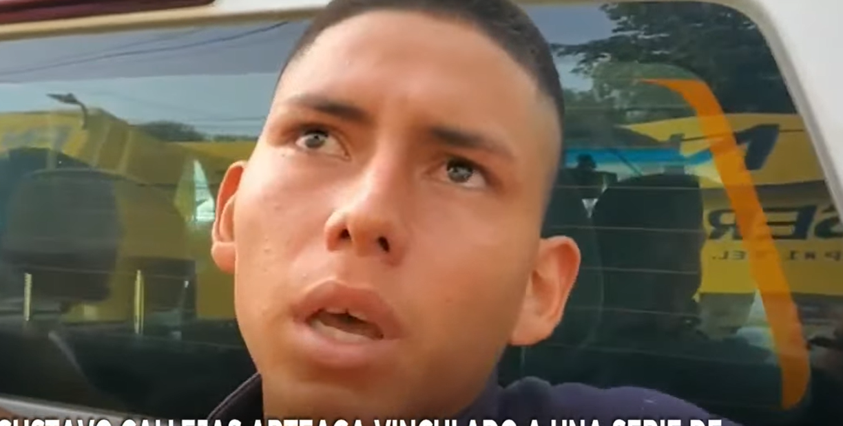 El detenido negó haber participado en el crimen de un estudiante universitario en La Ceiba.