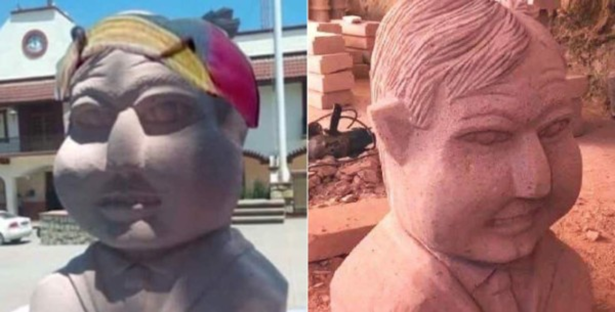 El gorro de Quico, personaje del 'Chavo del Ocho' es conocido por el enorme tamaño de sus cachetes, y de ahí la comparación con el busto de AMLO.