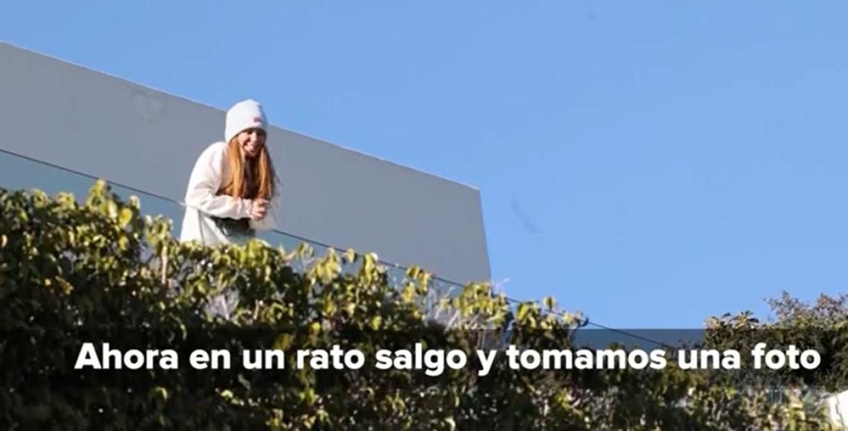 “Ahora en un rato salgo y tomamos una foto’’, les prometía Shakira a sus seguidores.