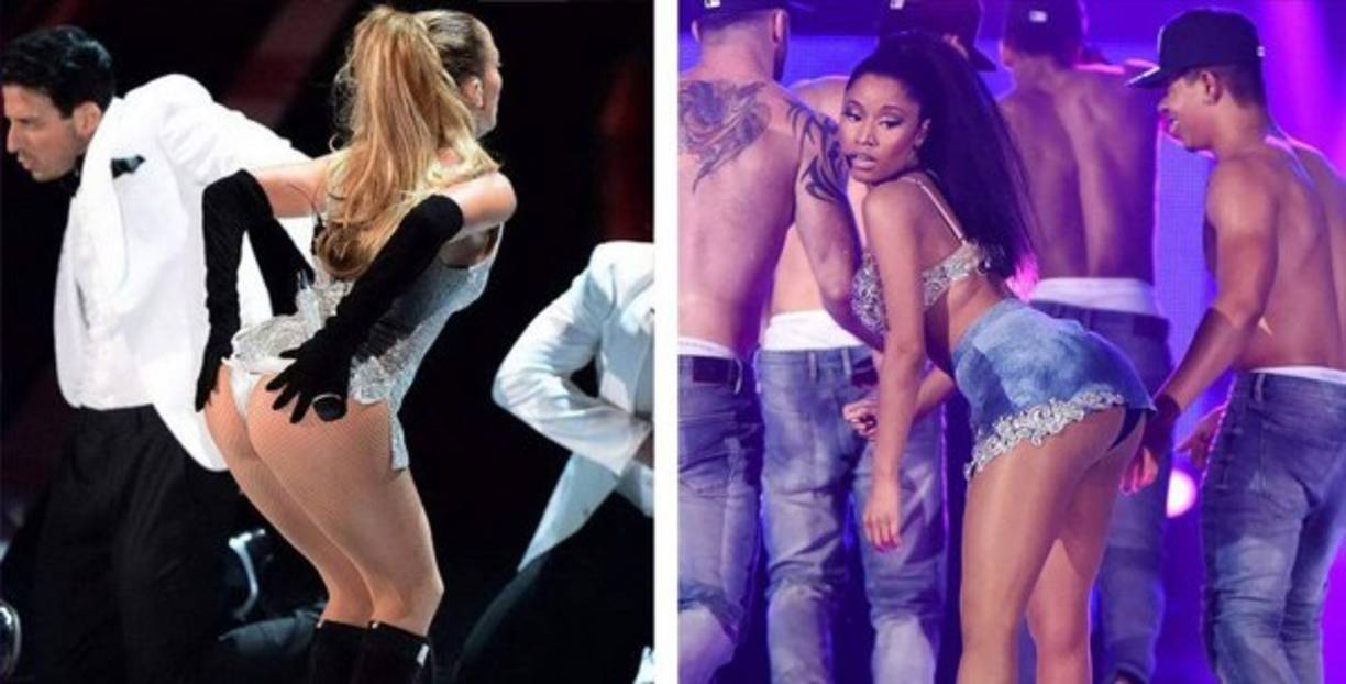 Mientras JLo tenía el éxito 'Booty'; Nicki Minaj lanzaba 'Anaconda'.