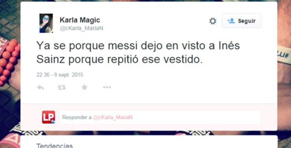 Una captura de Twitter.