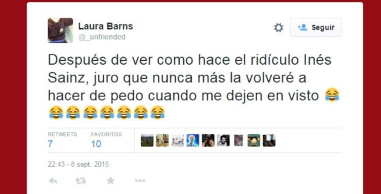 Una captura de Twitter.