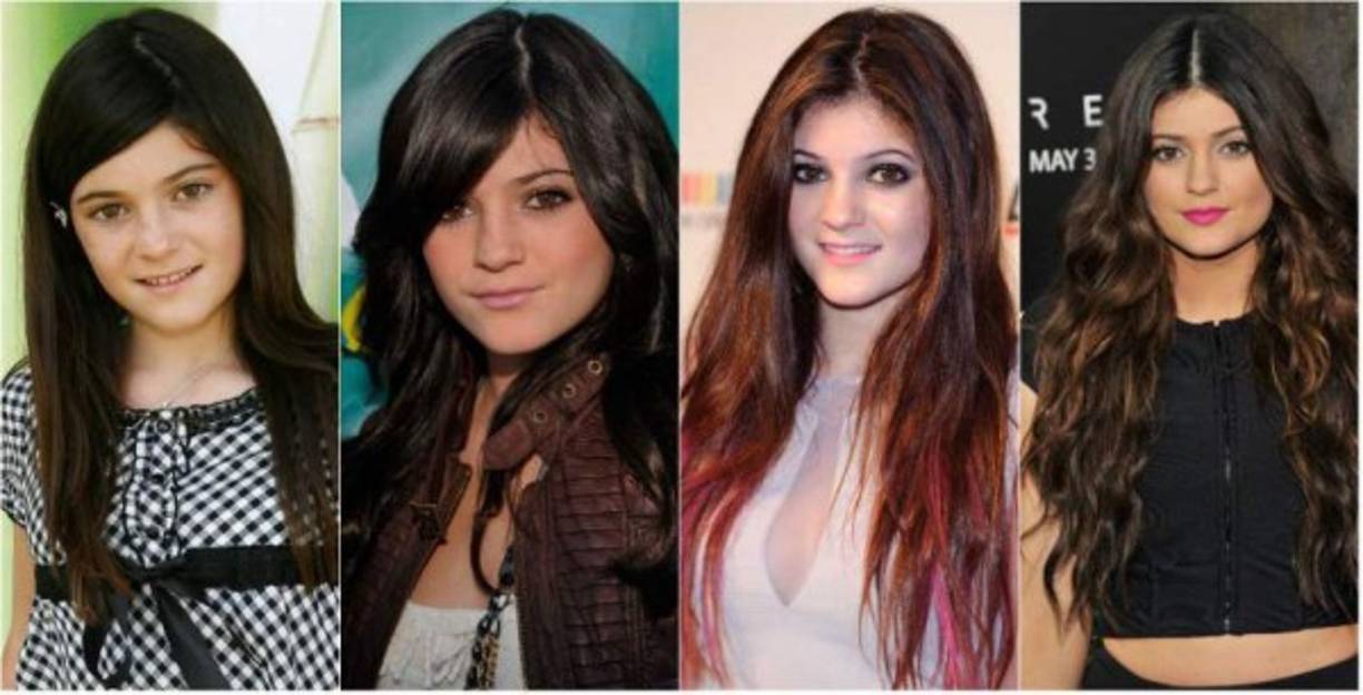 Kylie Jenner es la menor de la familia y su cambio físico con el paso del tiempo es impresionate.