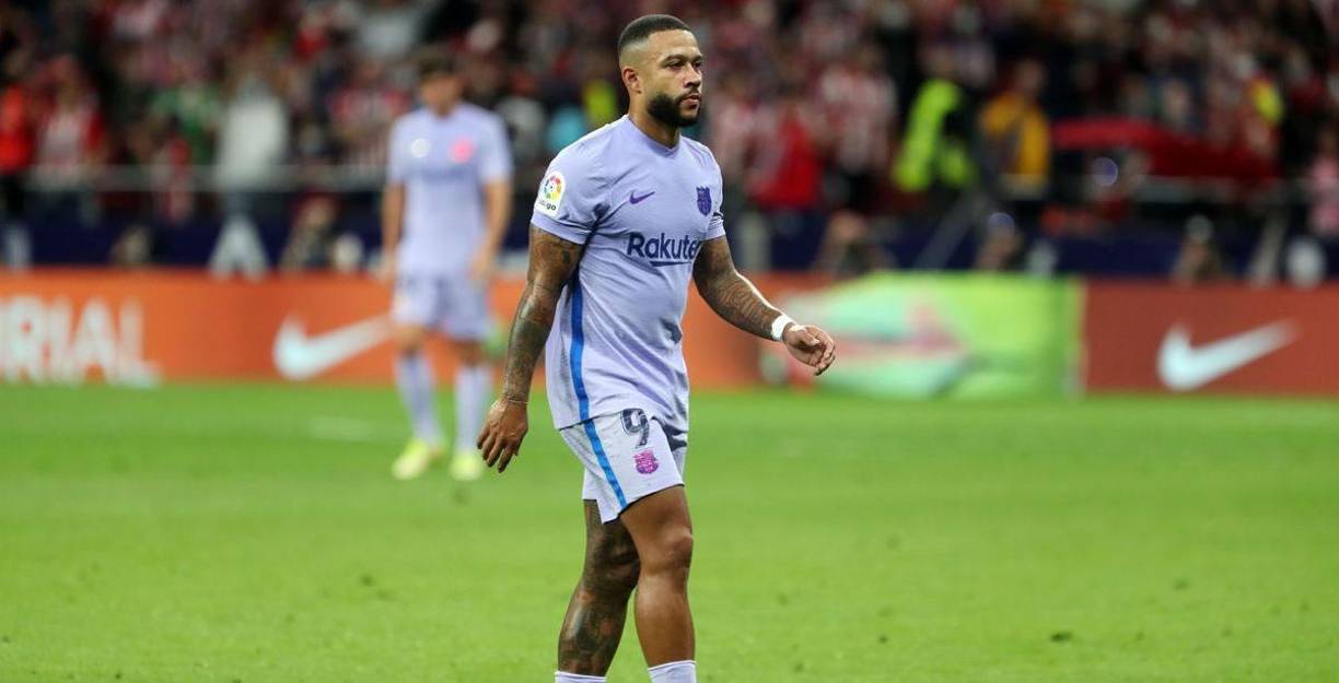 Memphis Depay no apareció en el Wanda.