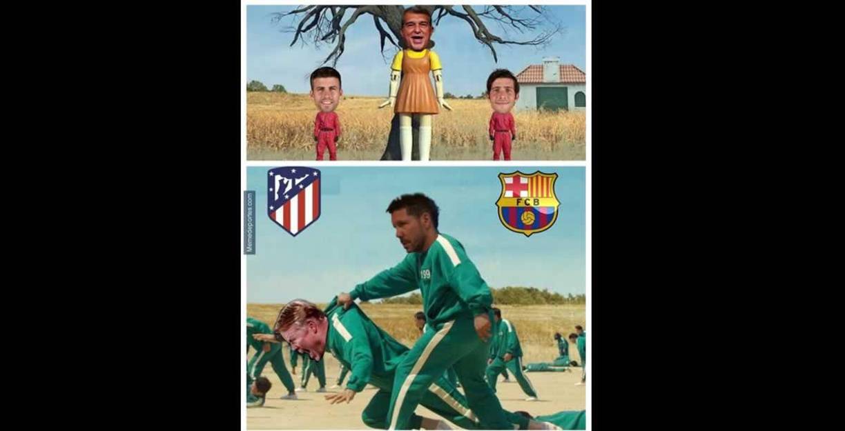 Los memes se burlan del Barcelona y Koeman tras perder ante Atlético
