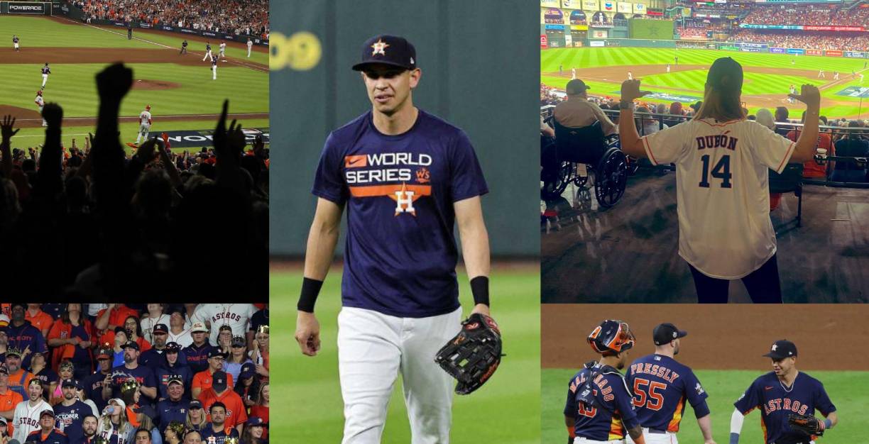 Mauricio Dubón hizo historia la noche del sábado 29 de octubre al convertirse en el primer hondureño en jugar una Serie Mundial.