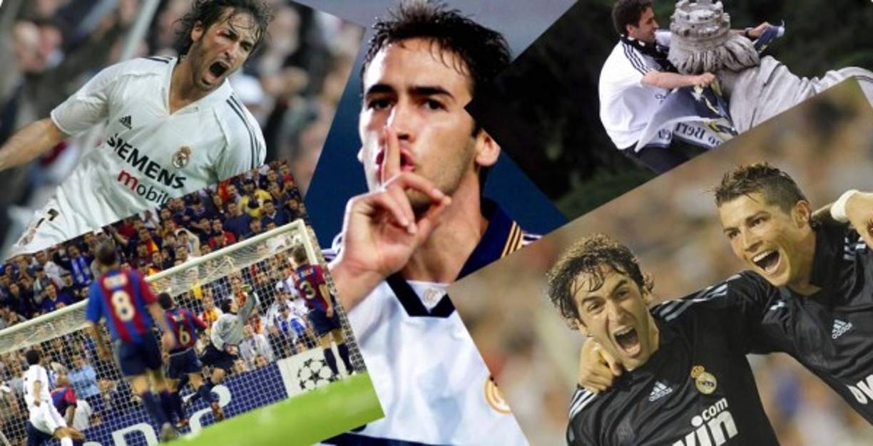 A lo largo de su carrera en el Real Madrid, Raúl González dejó muchas imágenes que quedarán en la historia merengue.