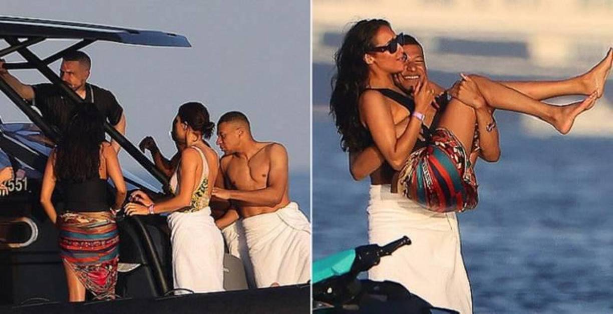 Mbappé nunca negó ni confirmó su relación, pero las fotos hablan por si solas.