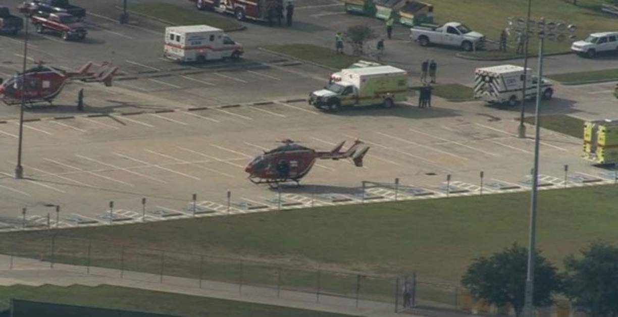 Fuentes del hospital dijeron que una de las víctimas estaba en estado crítico.