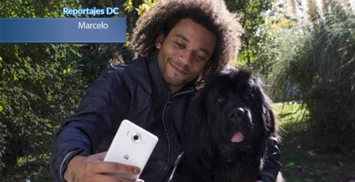 Marcelo tiene tres perros: Lola, un terranova, Kiara, un bulldog francés, y Thaig, un bulldog inglés.