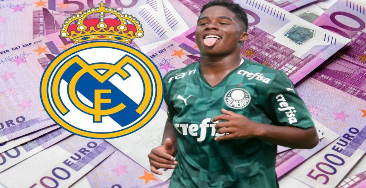 Palmeiras estudia incluir en el primer contrato profesional de Endrick, la última joven promesa del fútbol brasileño, una cláusula de rescisión de unos 615 millones de reales (112 millones de dólares), según informó este miércoles el portal Lance!.