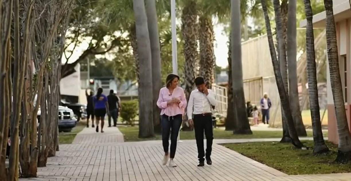 Maity Interiano se reencontró con Snyder casi dos años después de haber creado ese vínculo.