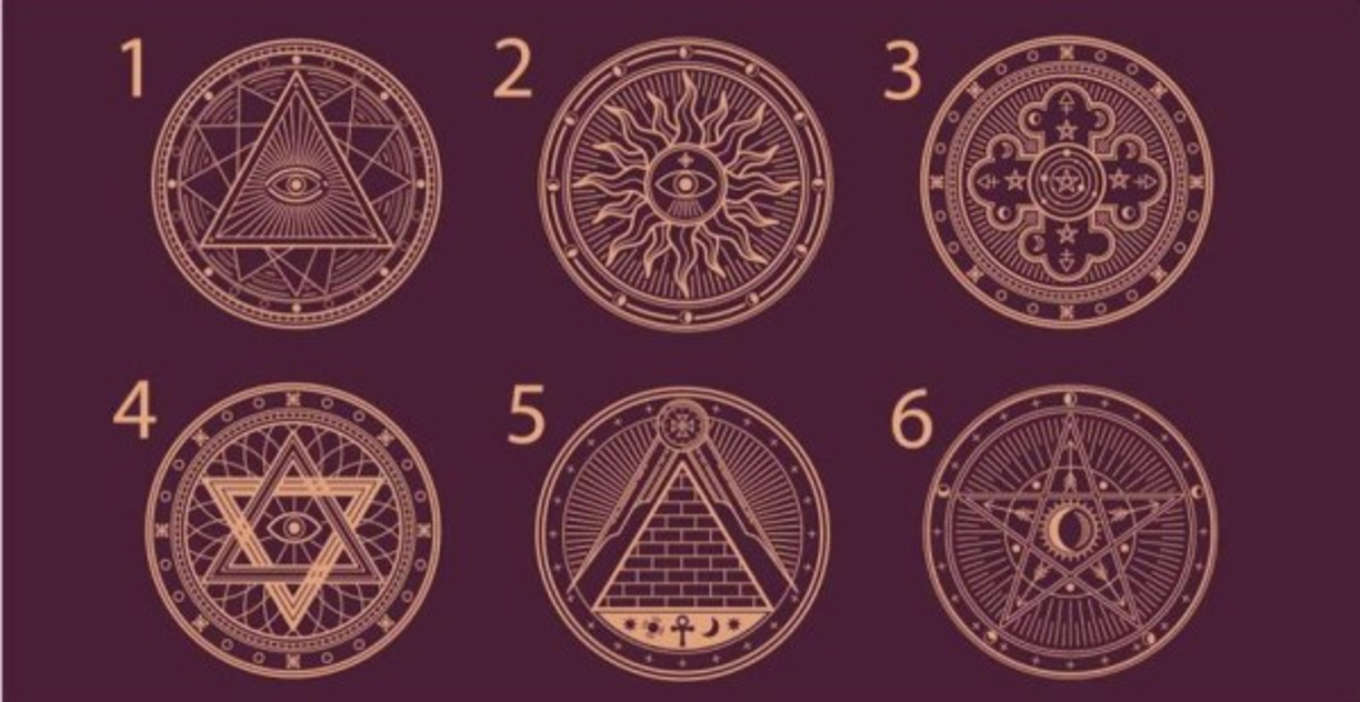 Test de personalidad: elige uno de los símbolos y descubre tu mensaje espiritual acerca de tu personalidad.