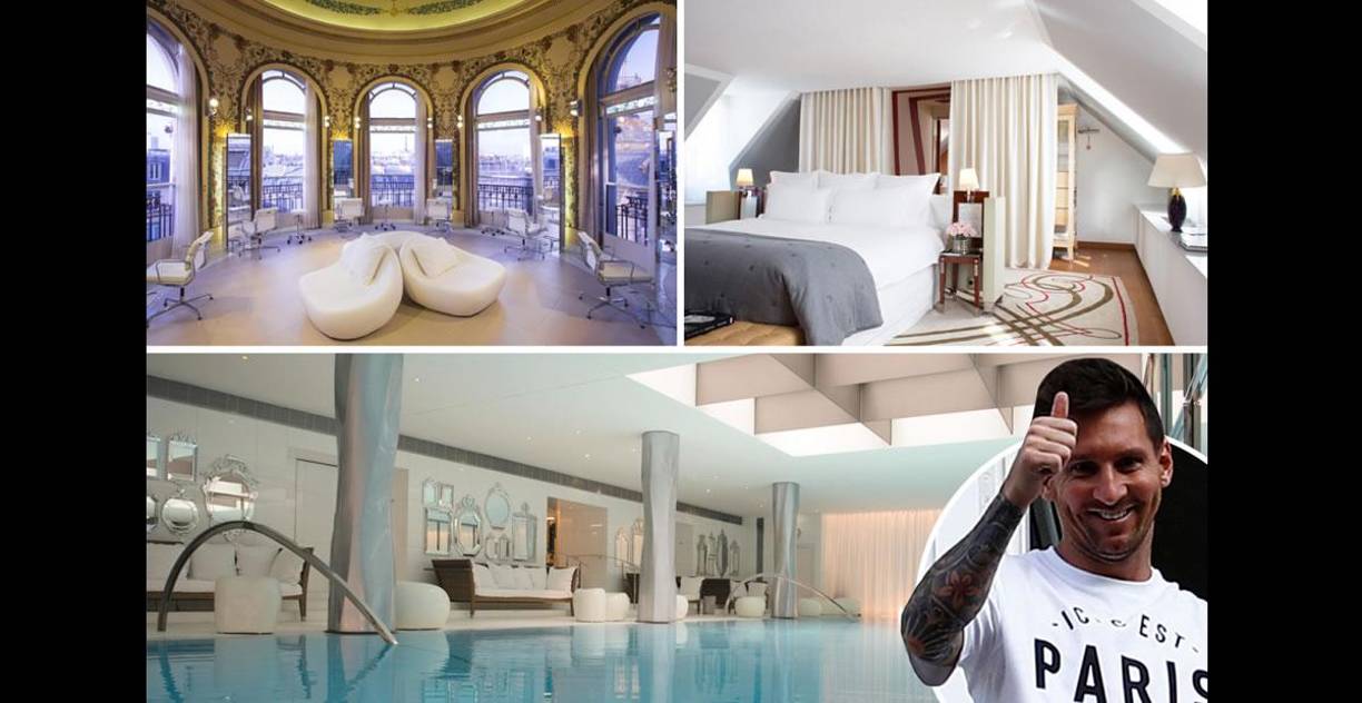 ‘Le Royal Monceau’ es un cinco estrellas gran lujo ubicado en el corazón de París, a escasos metros de los Campos Elíseos y del Arco del Triunfo, en el que Neymar también vivió un tiempo cuando abandonó el Barcelona para unirse a las filas del PSG.