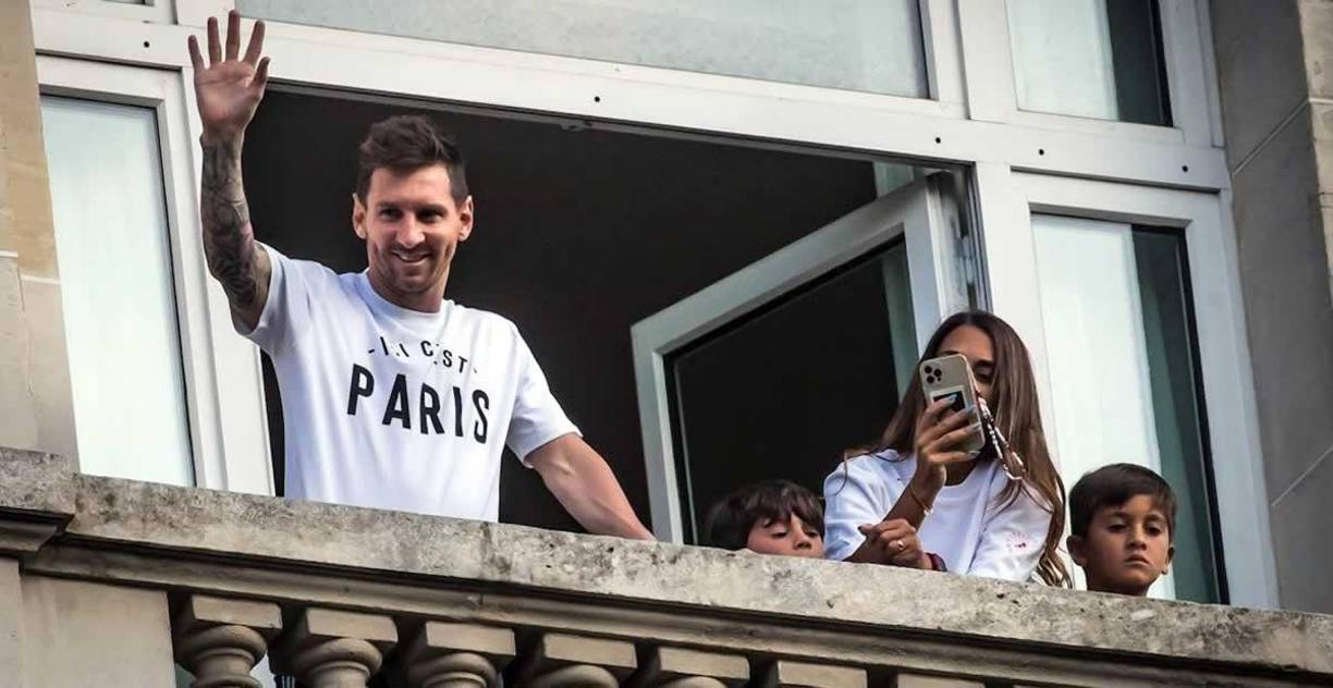 La familia Messi se instaló desde el mes de agosto en este exclusivo hotel tras fichar por el París Saint Germain (PSG).