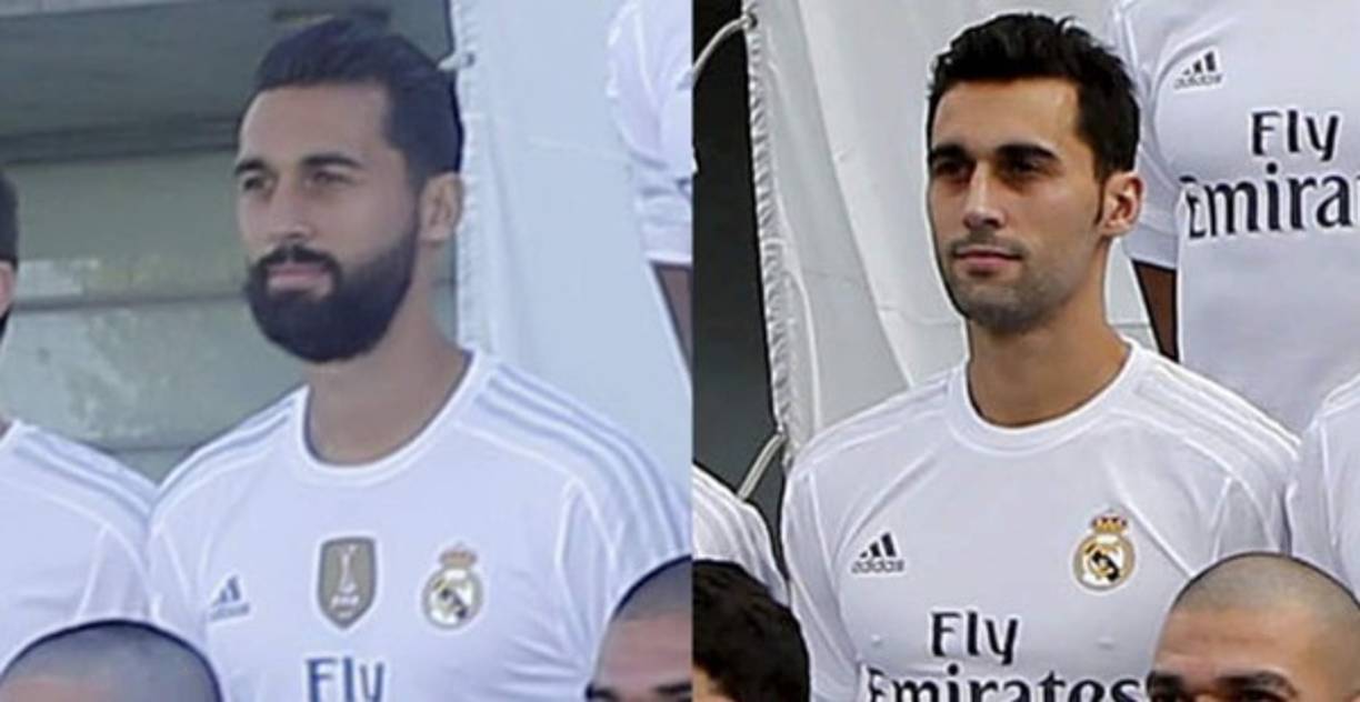 El veterano Álvaro Arbeloa se ha quitado barba y se ha quitado años. (RealMadrid.com).