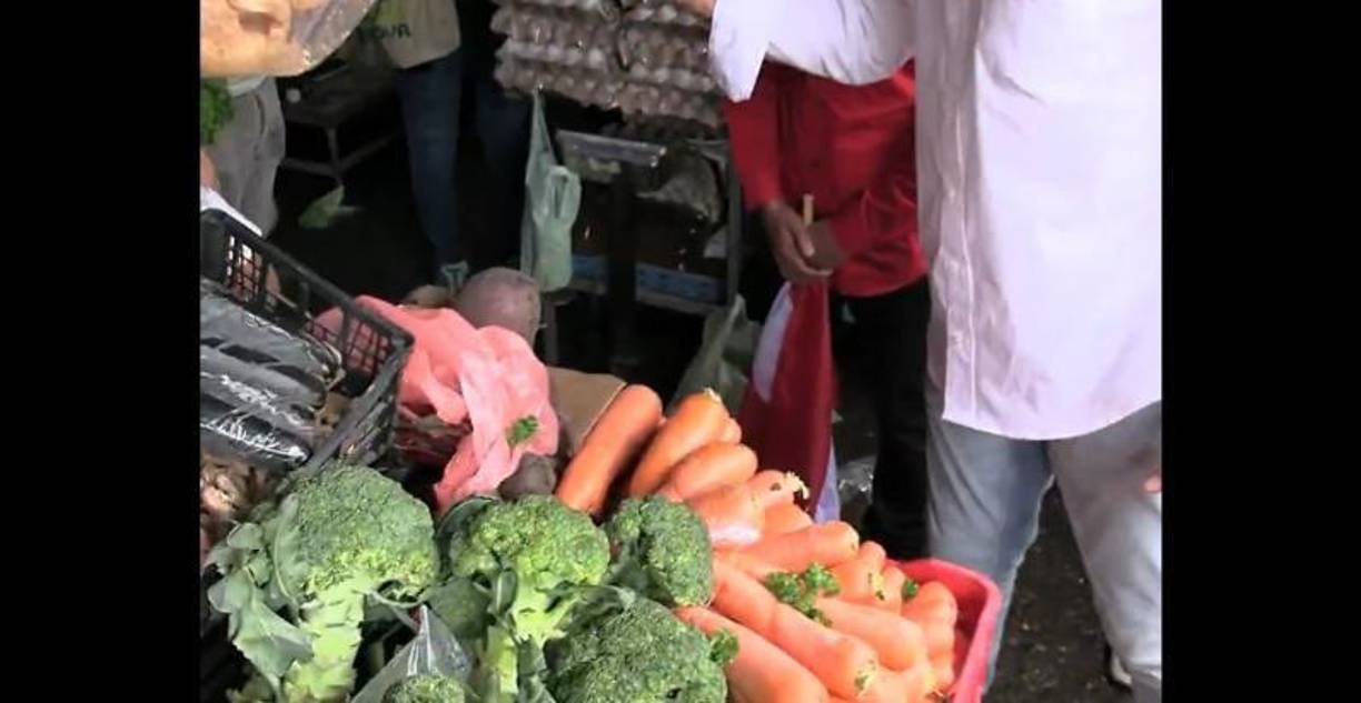 ”Todo lo que ven acá viene de Guatemala por culpa de no tener gente que sepa de agricultura”, añadió.