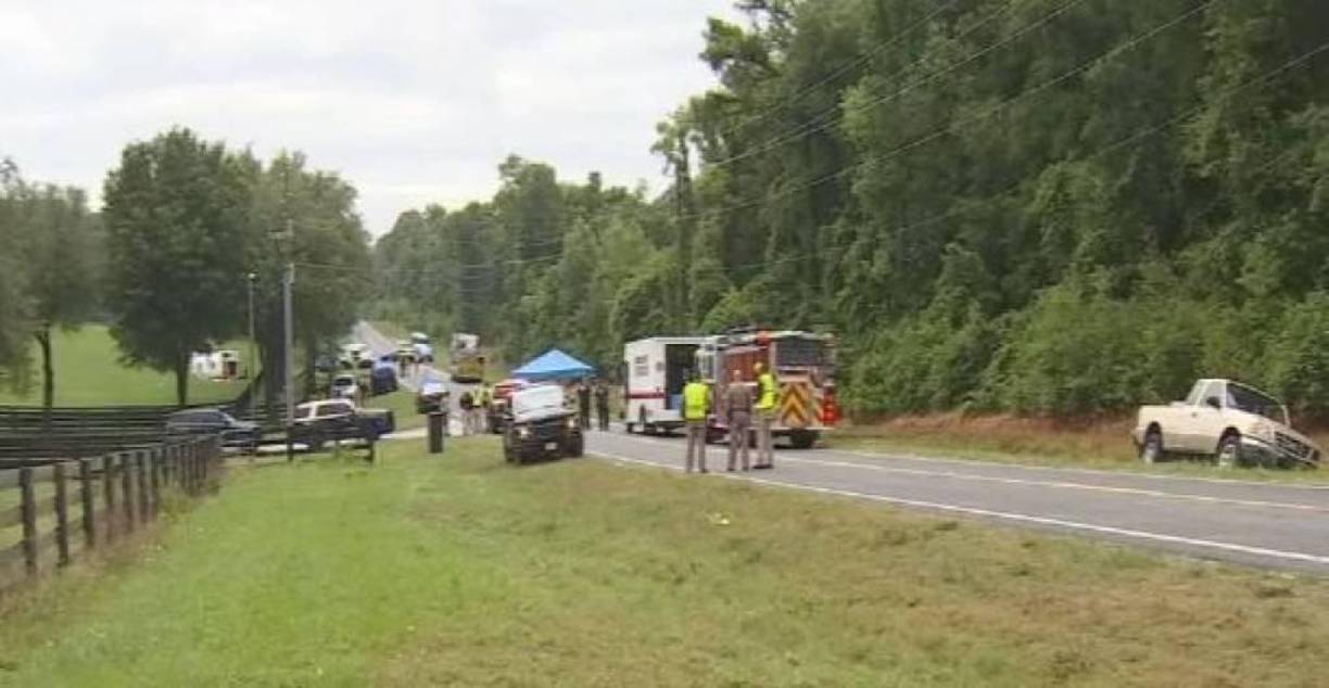 Los trabajadores se dirigían a Cannon Farms, en Dunnellon, que ha estado cosechando sandías. 